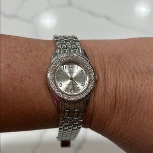 Anne Klein Silver-Tone Women's Watch
